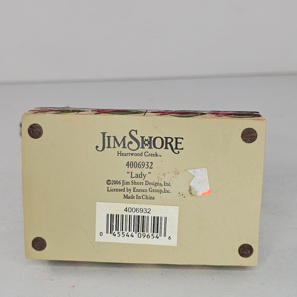 Jim Shore Heartwood Creek Lady Boxer Dog Figurine Resin Collectible 2006 - Picture 7 of 8
